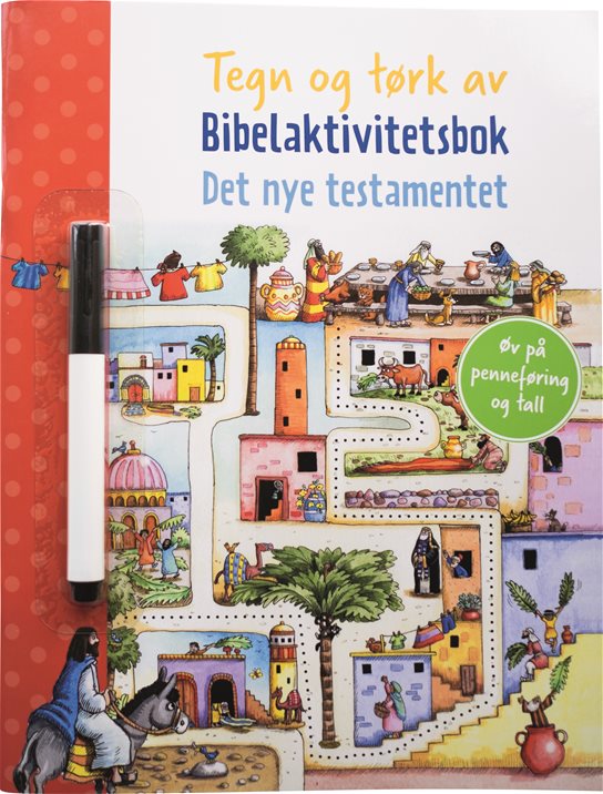Tegn og tørk av Bibelaktivitetsbok NT